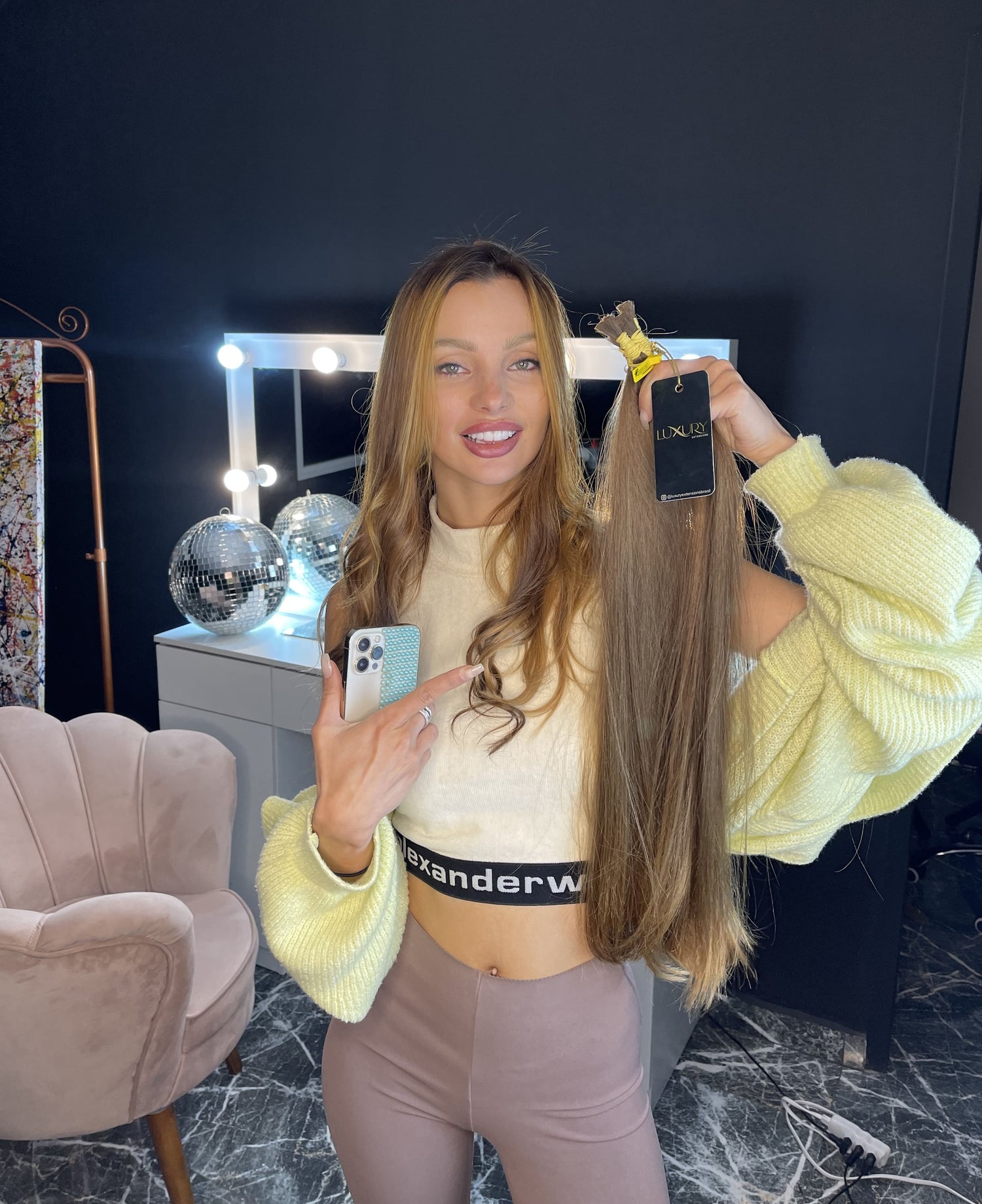 Cabelos do Sul brasileiros para Mega Hair