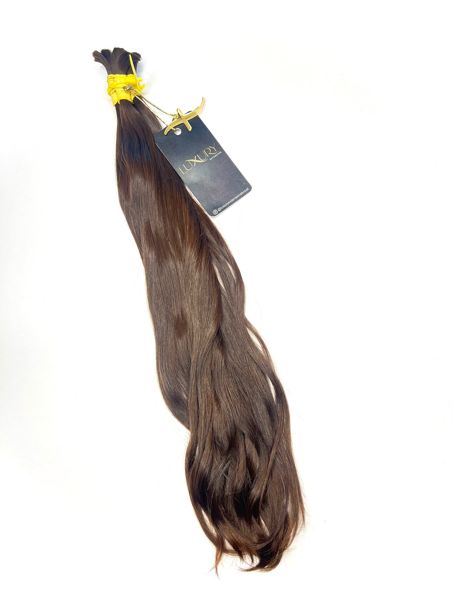 Diamond Collection – Cabelo do Sul Marrom Natural 50 cm 100 gramas