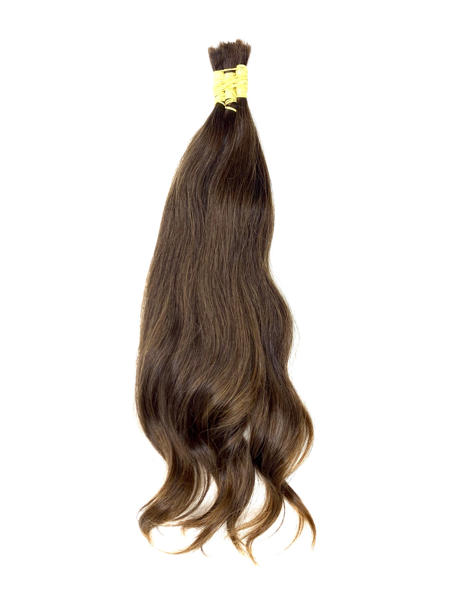 CABELO HUMANO BRASILEIRO DO SUL CASTANHO CLARO 45 CM 70 GRAMAS - Luxury Extensions Brasil