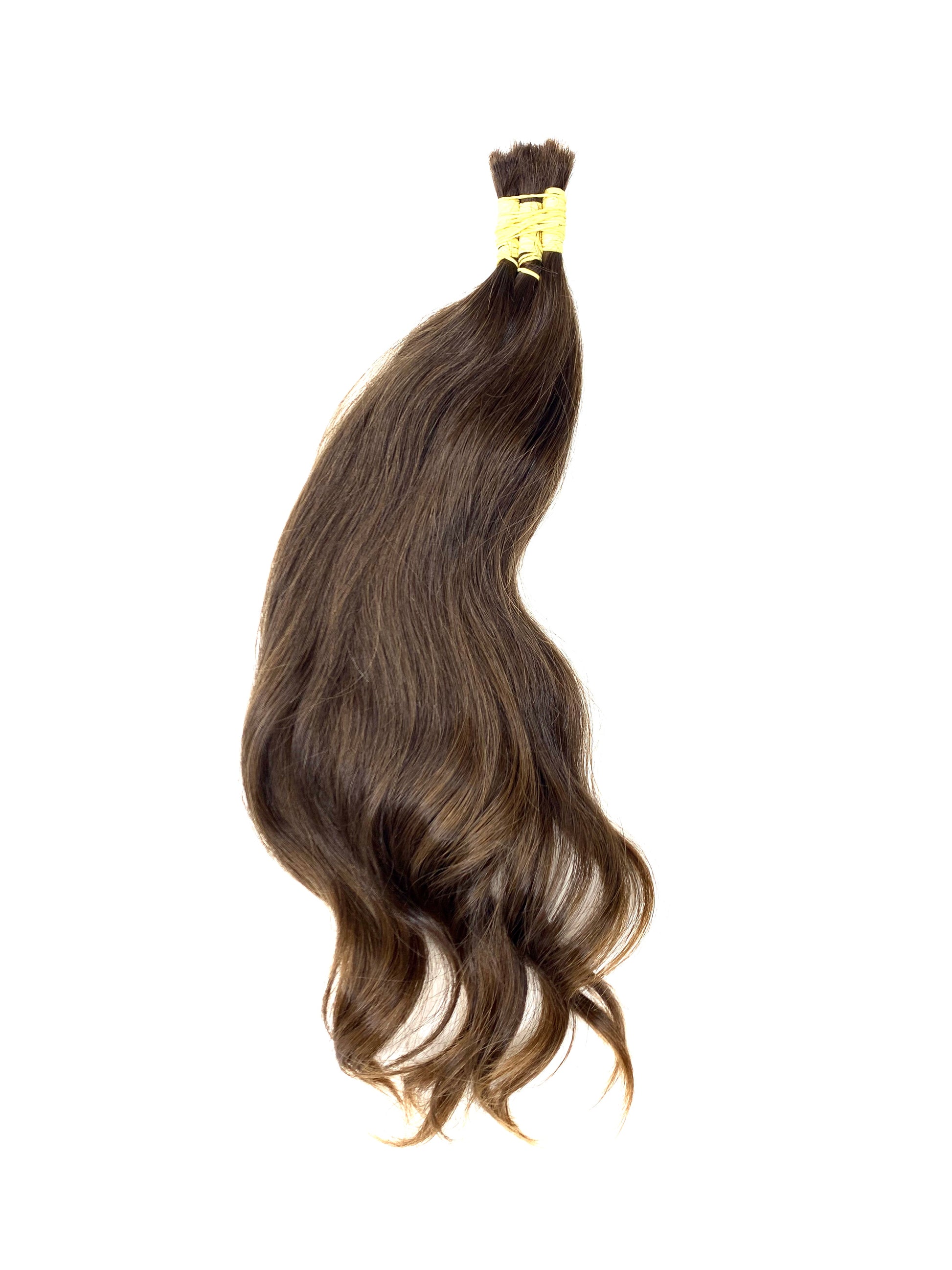 CABELO HUMANO BRASILEIRO DO SUL CASTANHO CLARO 45 CM 70 GRAMAS - Luxury Extensions Brasil