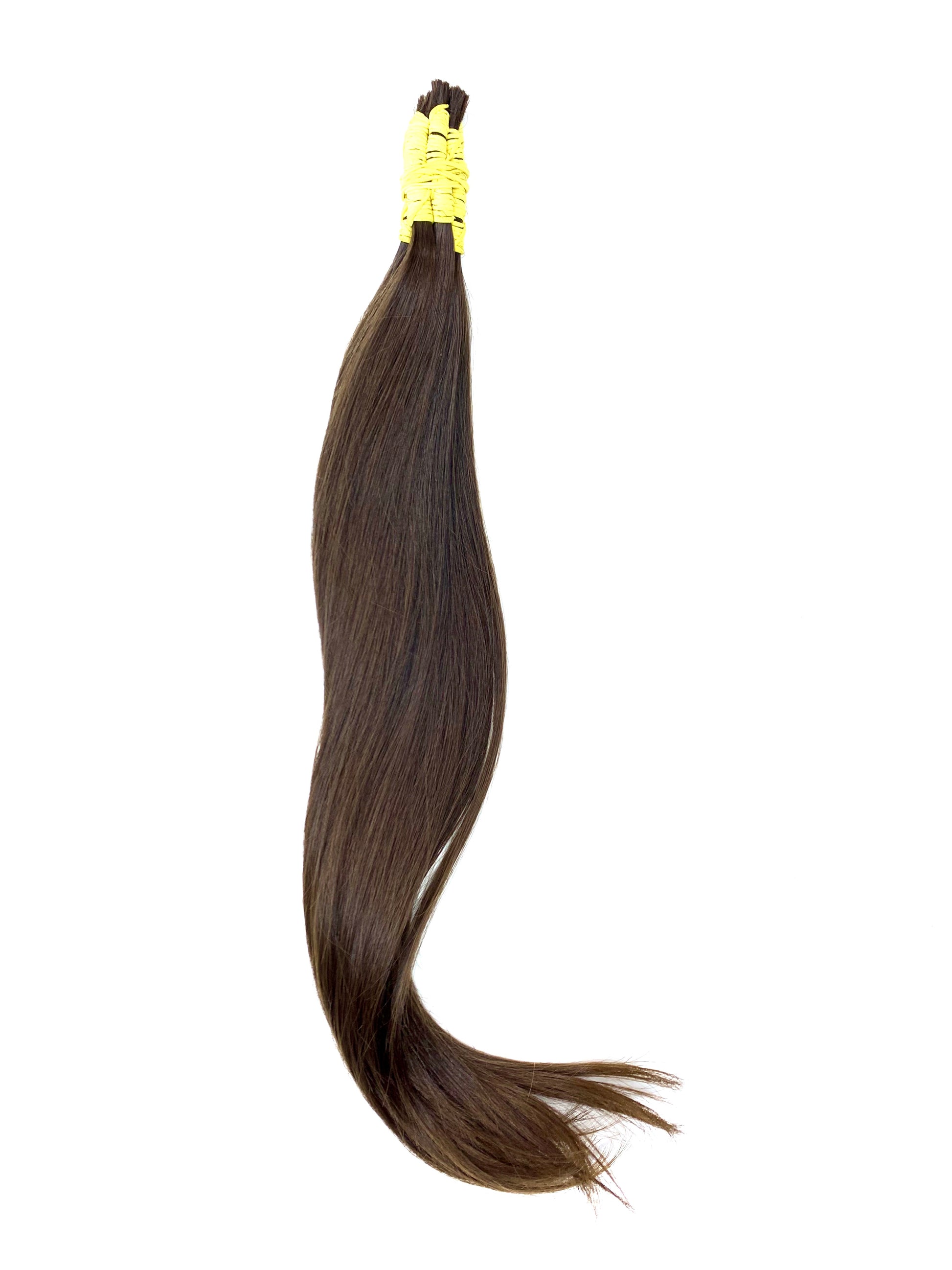 CABELO HUMANO BRASILEIRO DO SUL CASTANHO CLARO 50 CM 84 GRAMAS - Luxury Extensions Brasil