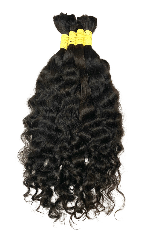 Cabelo Humano Do Sul Cacheado Virgem 30/35 cm - Luxury Extensions Brasil
